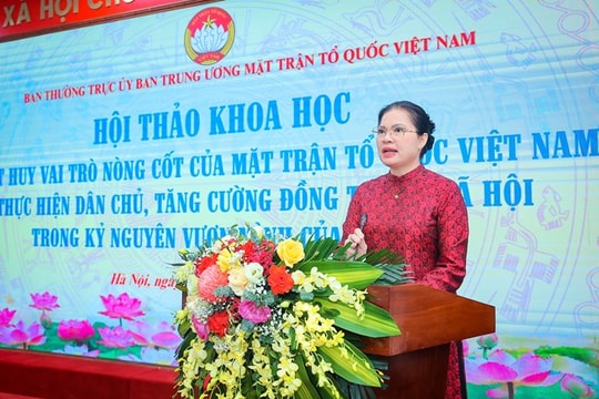 Phát huy sức mạnh đại đoàn kết và vai trò MTTQ Việt Nam trong kỷ nguyên vươn mình của dân tộc