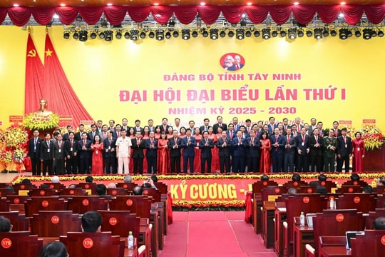 Đại hội đại biểu Đảng bộ tỉnh Tây Ninh lần thứ I, nhiệm kỳ 2025 - 2030: Quyết tâm tạo đột phá đưa Tây Ninh phát triển nhanh và bền vững