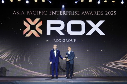 ROX Group 5 năm liên tiếp được vinh danh tại Giải thưởng APEA Khẳng định bản lĩnh doanh nghiệp Việt trên hành trình kiến tạo giá trị