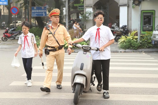 Hà Nội: Xử lý hơn 3.700 học sinh, phụ huynh vi phạm giao thông