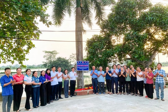 Xã Ứng Hòa khánh thành sân chơi thể thao cộng đồng chào mừng Đại hội Đảng bộ Hà Nội