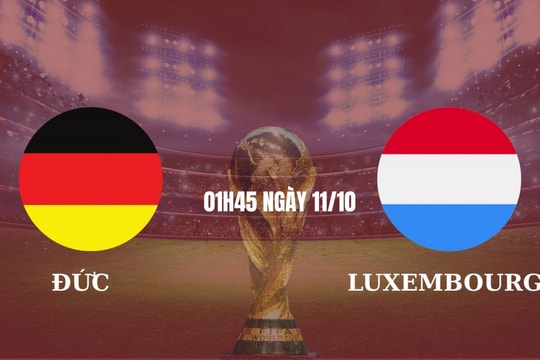 Đức vs Luxembourg: Chủ nhà sẽ giành trọn 3 điểm
