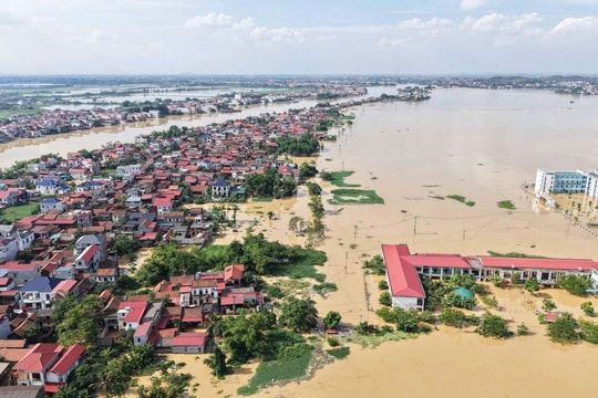 Hà Nội hỗ trợ 15 tỷ đồng giúp nhân dân các tỉnh Thái Nguyên, Bắc Ninh khắc phục hậu quả bão số 11