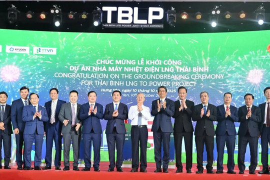 Khởi công dự án Nhà máy nhiệt điện LNG trị giá hơn 2,6 tỷ USD tại Hưng Yên