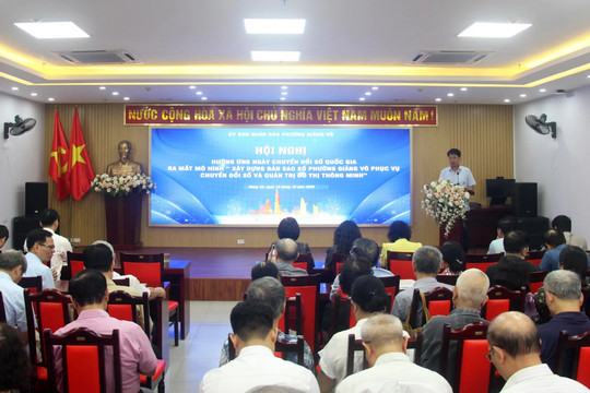 Phường Giảng Võ ra mắt “Bản sao số” phục vụ quản trị đô thị thông minh