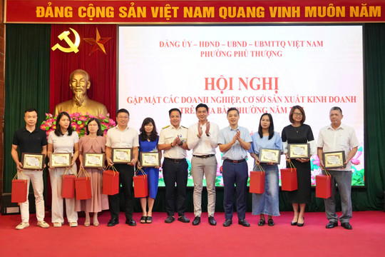 Phú Thượng: doanh nghiệp đồng hành cùng chính quyền xây dựng địa phương phát triển văn minh, hiện đại
