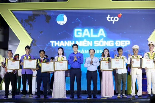 Vinh danh những thanh niên sống có ích, vì cộng đồng
