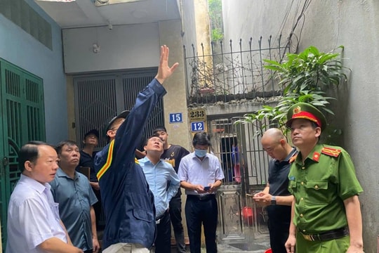 Hà Nội Cháy nhà ở phố Kim Hoa khiến 5 người trong gia đình tử vong