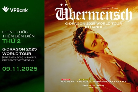 Chủ thẻ VPBank MasterCard được mua vé sớm đêm diễn của G-DRAGON
