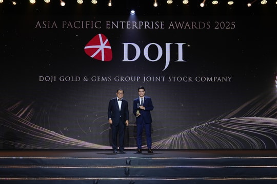 Tập đoàn DOJI liên tiếp được vinh danh tại các giải thưởng uy tín