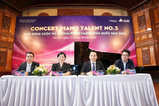Phát động Festival piano talent toàn quốc 2026 với chủ đề “Lan tỏa cảm xúc - Kết nối đam mê”