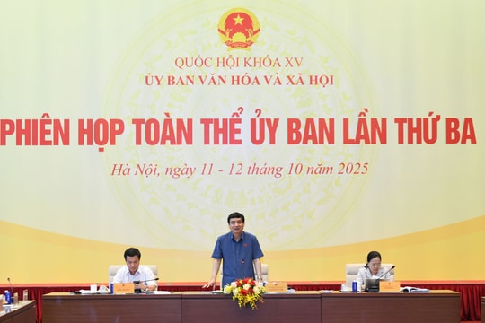 Ủy ban Văn hóa và Xã hội tán thành với sự cần thiết sửa đổi Luật Báo chí