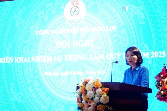 Công đoàn phường Phúc Lợi triển khai các nhiệm vụ trọng tâm trong quý IV/2025