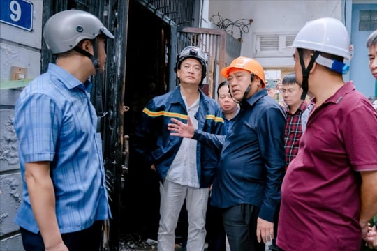 Chủ tịch UBND TP Hà Nội chỉ đạo khắc phục hậu quả vụ cháy khiến 5 người tử vong tại phố Kim Hoa