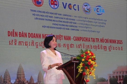 Diễn đàn doanh nhân Việt Nam – Campuchia 2025: Thúc đẩy hợp tác kinh tế, thắt chặt tình hữu nghị hai nước