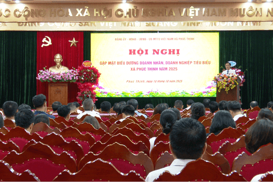 Xã Phúc Thịnh: phát triển kinh tế lấy doanh nghiệp làm trung tâm