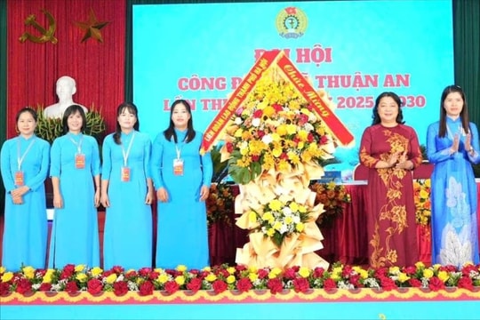 Hội Doanh nghiệp xã Dương Hòa và Công đoàn xã Thuận An tổ chức Đại hội lần thứ I