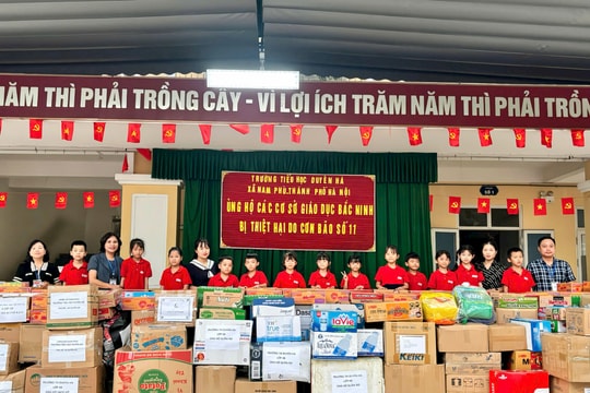 15 trường học xã Nam Phù lan tỏa tinh thần “tương thân, tương ái”