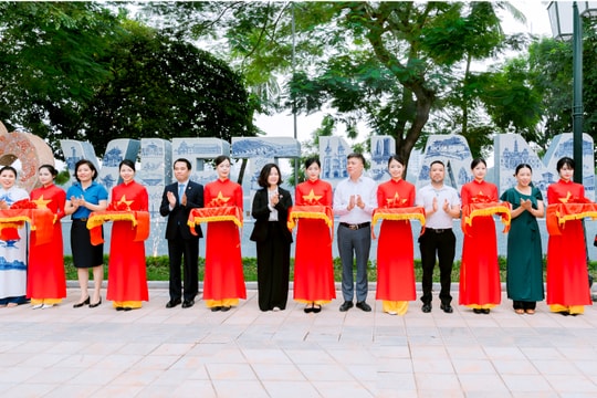 Khánh thành biểu tượng “Trái tim Tình yêu Việt Nam” tại Công viên Thống Nhất