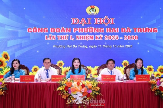 Công đoàn phường Hai Bà Trưng quyết tâm đổi mới, sáng tạo, xây dựng tổ chức vững mạnh