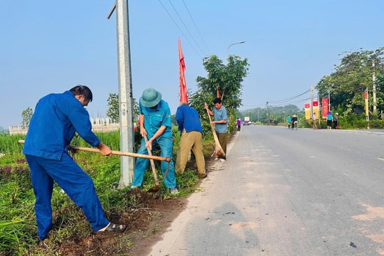 Cán bộ Mặt trận, đoàn viên, hội viên cùng nhân dân tích cực hưởng ứng “Ngày Cuối tuần xanh”
