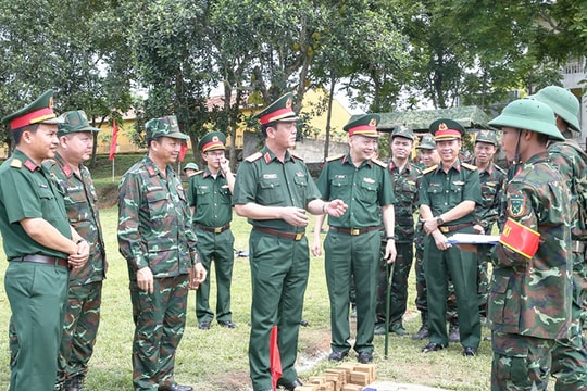 Tăng cường tiềm lực quốc phòng, an ninh cho Thủ đô phát triển