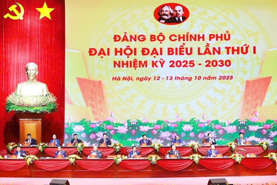 Khát vọng, bản lĩnh, trí tuệ - Đảng bộ Chính phủ tiên phong, vững bước cùng dân tộc trong kỷ nguyên mới