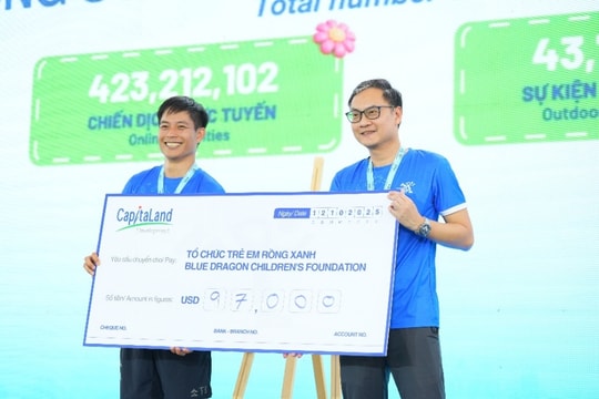 CapitaLand hỗ trợ trẻ em và học sinh có hoàn cảnh khó khăn 97.000 USD thông qua chiến dịch “Bước chân gắn kết yêu thương” mùa ba tại Việt Nam