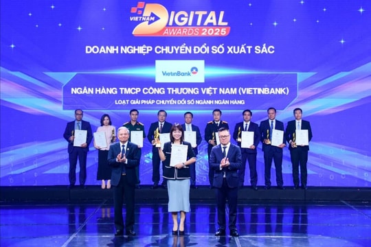 VietinBank - doanh nghiệp chuyển đổi số xuất sắc 2025