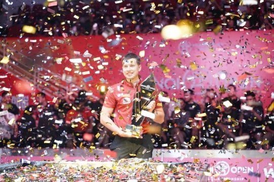 Cơ thủ người Lithuania là “tân vương” giải Hanoi Open Pool Championship 2025