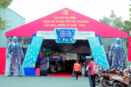 Những sản phẩm công nghệ cao chào mừng Đại hội Đảng bộ TP Hồ Chí Minh