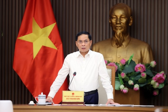 Phó Thủ tướng Bùi Thanh Sơn chủ trì họp rà soát công tác chuẩn bị cho Lễ mở ký Công ước Hà Nội