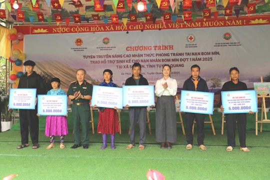 Đẩy mạnh tuyên truyền phòng tránh tai nạn bom mìn tại tỉnh Tuyên Quang