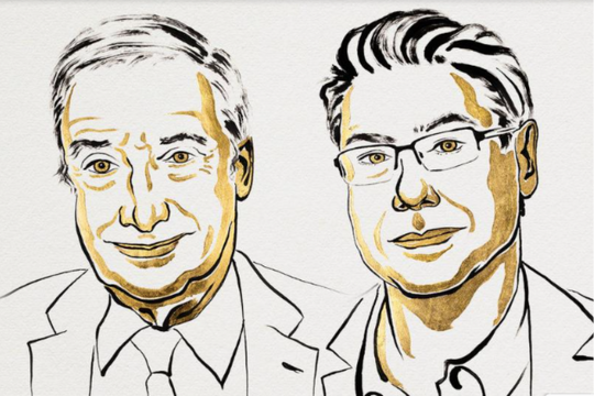 Ba nhà khoa học đoạt Nobel Kinh tế 2025 với lý thuyết tăng trưởng kinh tế