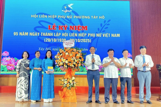 Hành trình tiếp nối và vươn xa của phụ nữ Tây Hồ trong thời đại mới