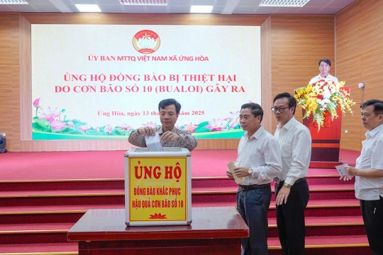 Ứng Hoà phát động Tháng cao điểm “Vì người nghèo và an sinh xã hội” năm 2025