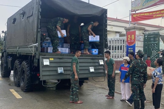 Trung Giã khắc phục hậu quả mưa lũ, ổn định đời sống nhân dân