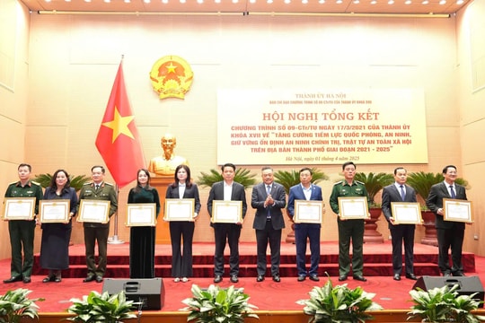 Giữ vững thế trận quốc phòng, an ninh, vì sự bình yên của Thủ đô