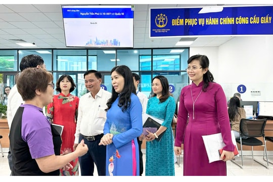 Phường Cầu Giấy: Đột phá cải cách hành chính và chuyển đổi số