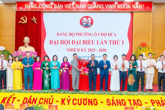 Phường Ô Chợ Dừa: Lan tỏa khát vọng đổi mới, phấn đấu xây dựng đô thị văn minh, hiện đại