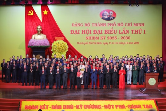 Danh sách Ban Thường vụ, Ban Chấp hành TP Hồ Chí Minh nhiệm kỳ 2025 - 2030