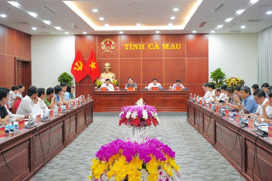 Cà Mau tăng tốc giải ngân đầu tư công