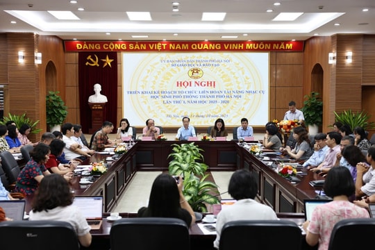 Hà Nội tổ chức liên hoan tài năng nhạc cụ học sinh phổ thông