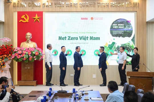 Báo Nhân dân và Bộ Nông nghiệp và Môi trường khai trương chuyên trang thông tin Net Zero Việt Nam