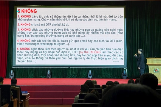 “Chậm mà chắc” để phòng, chống lừa đảo trực tuyến