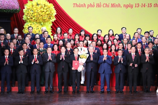 Đồng chí Trần Lưu Quang giữ chức Bí thư Thành ủy Thành phố Hồ Chí Minh nhiệm kỳ 2025 - 2030
