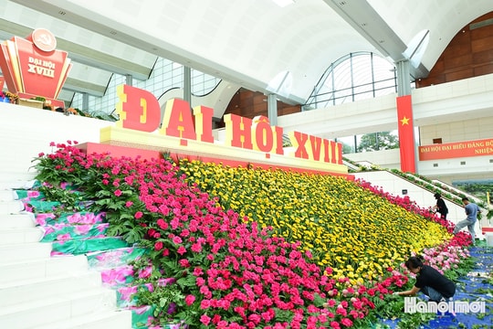 Tất bật chuẩn bị cho Đại hội XVIII Đảng bộ thành phố Hà Nội