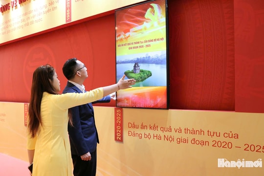Trải nghiệm chuyển đổi số tại Đại hội XVIII Đảng bộ thành phố Hà Nội