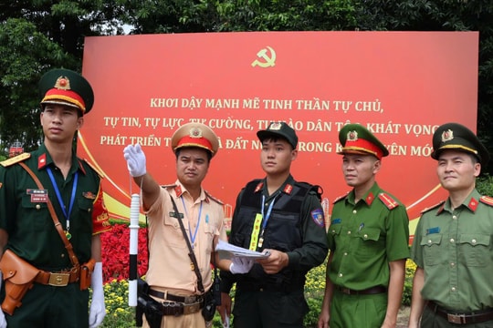 Bảo đảm an toàn giao thông phục vụ Đại hội XVIII Đảng bộ TP Hà Nội