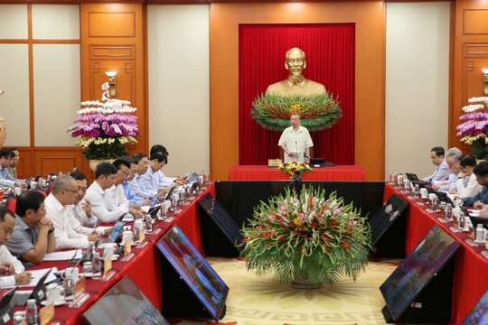 Tổng Bí thư Tô Lâm: Phải lấy tháo gỡ điểm nghẽn thể chế làm nhiệm vụ đột phá hàng đầu
